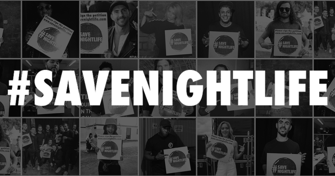 Supporting the UK #Savenightlife Campaign